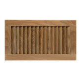 Whitecap 60710 Teak 16" x 9-1/8" x 3/4" Louvered Insert 3/4" Thick